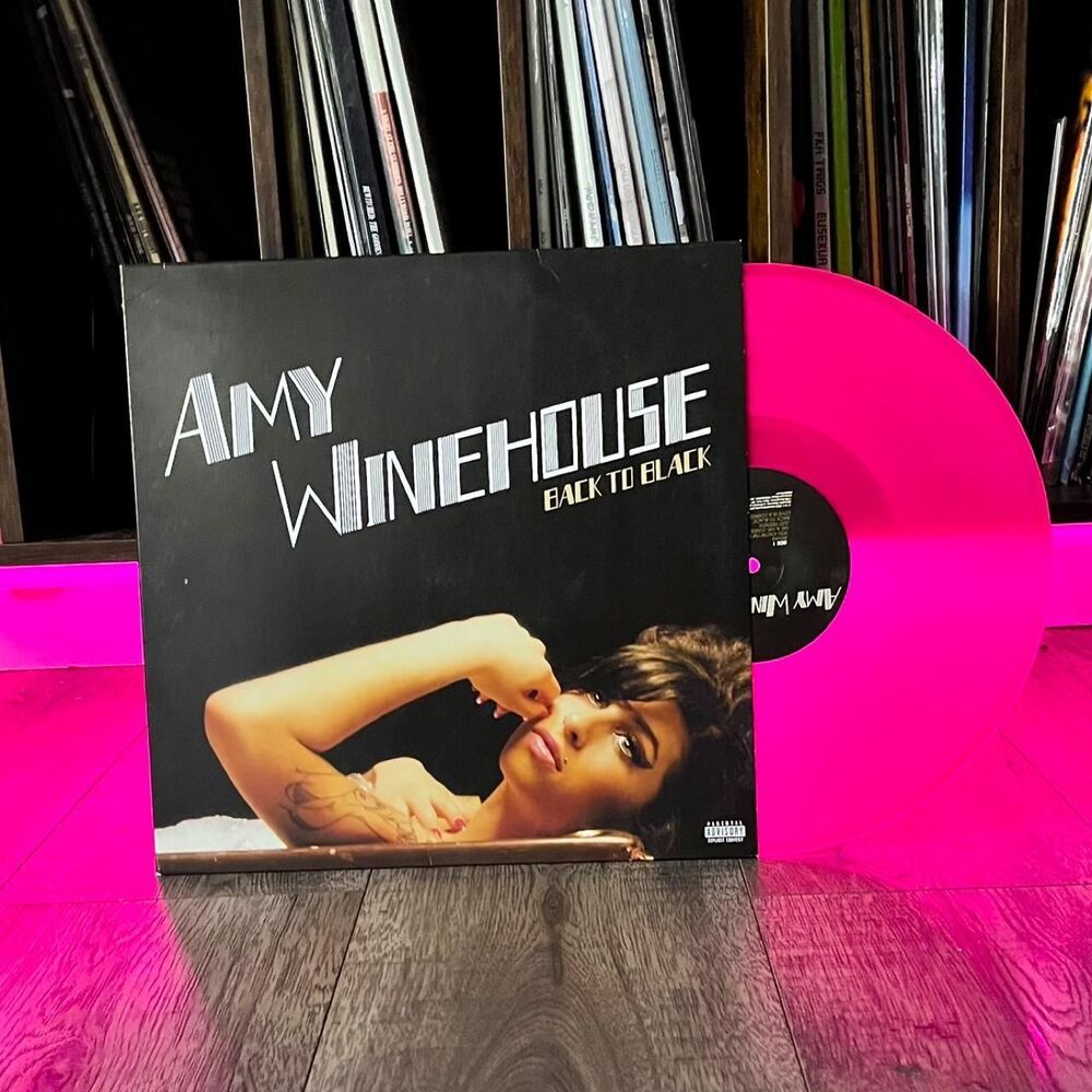 Amy Winehouse Back to Black Pink target Vinyl